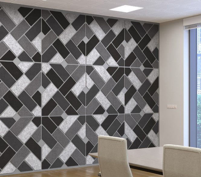 EchoDeco Acoustic Mosaic Wall Tiles