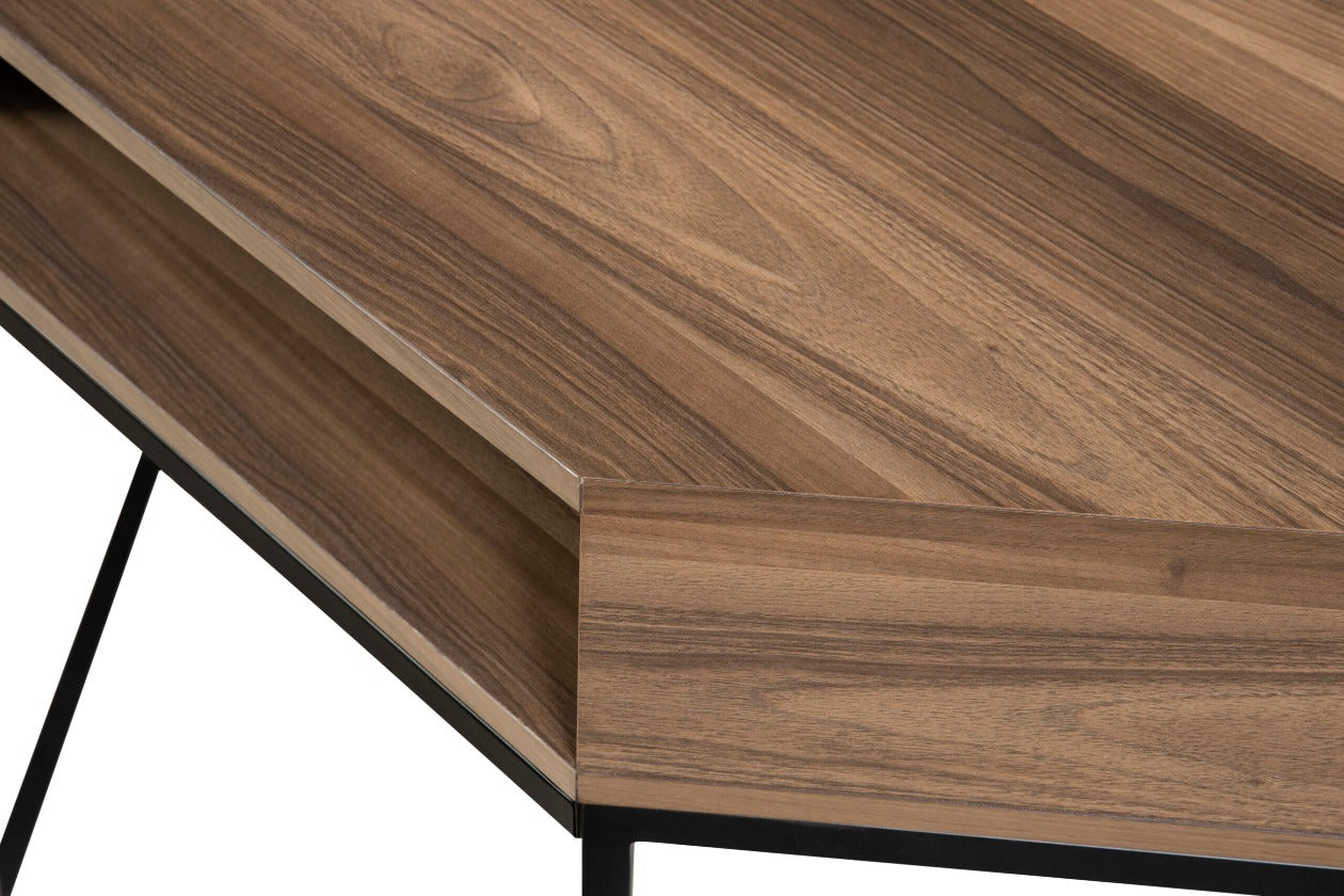 Sierra Corner Grey Ash Desk
