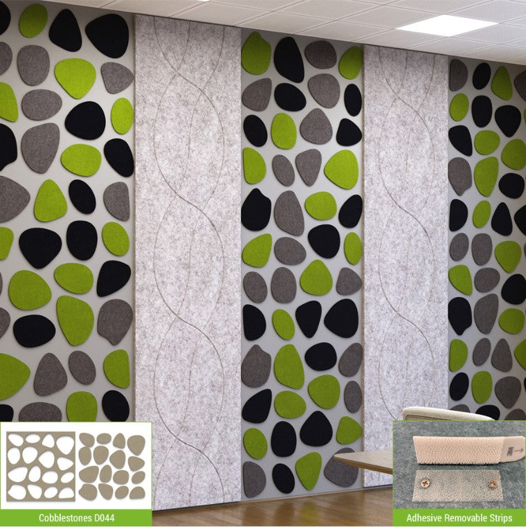 EchoDeco Acoustic Mosaic Wall Tiles