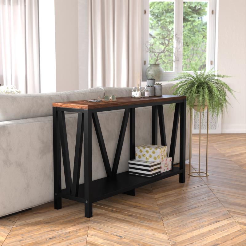 Charlotte Farmhouse Entryway Table 52x14