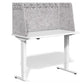EchoWrap Enclave 90% Acoustic Desk Divider U- Panel