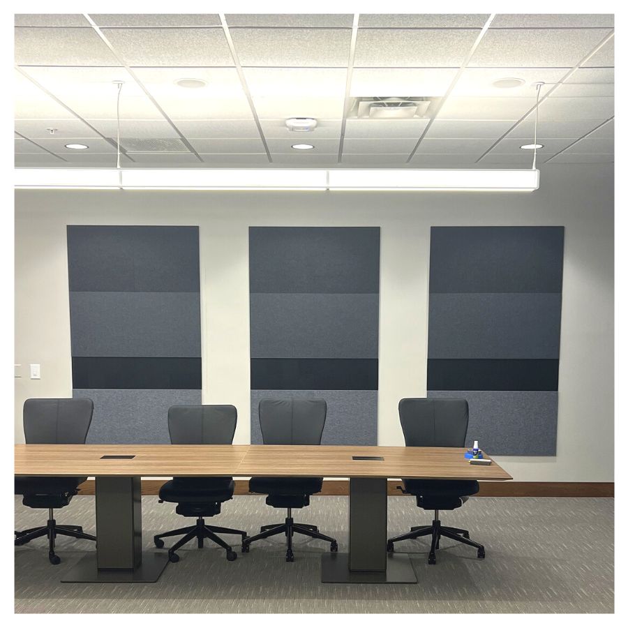 EchoDeco 90% Sound Absorbing Solid Panel 47"W