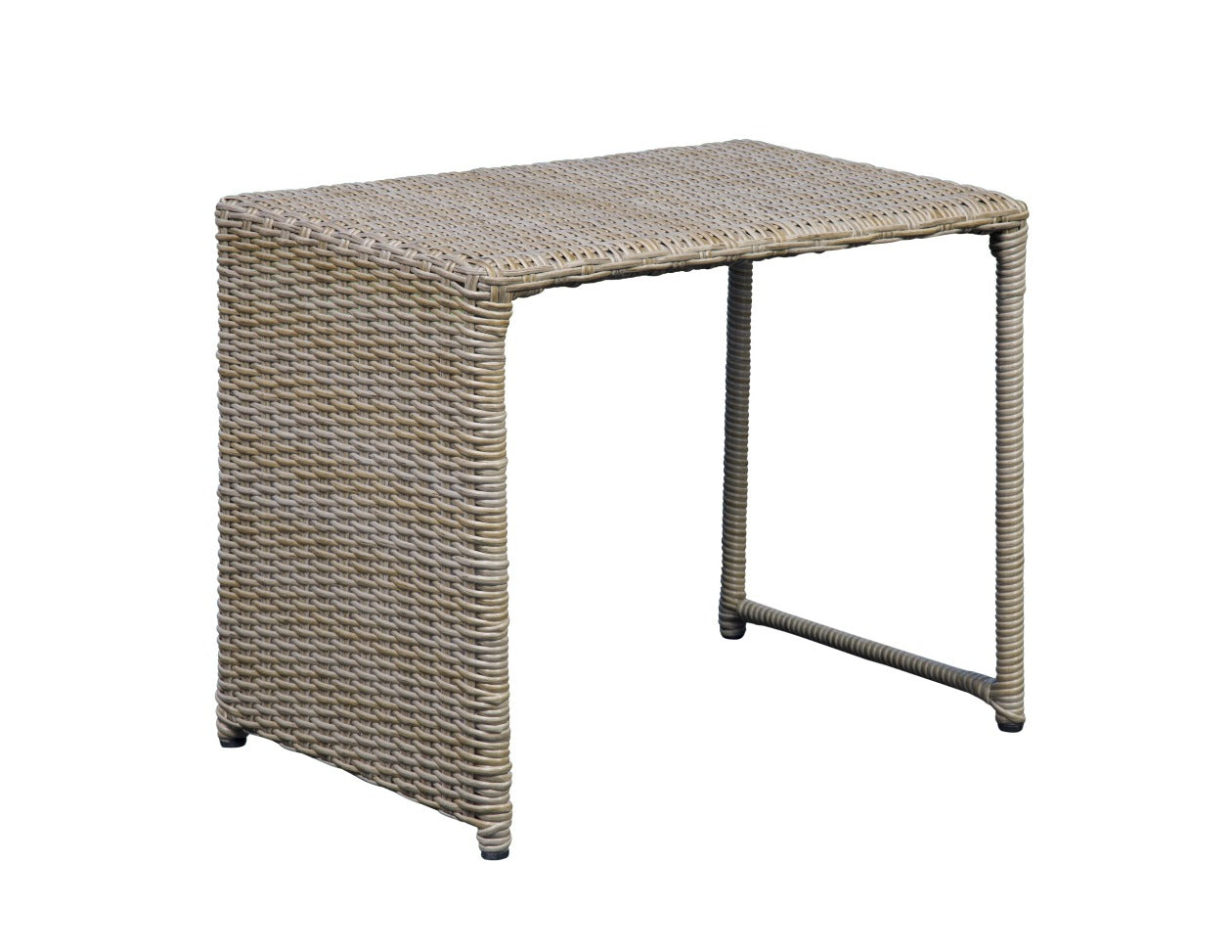Outdoor 5 Piece Sofa Set Brown Wicker