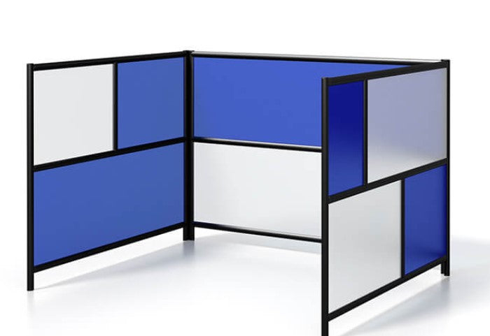 Urban Wall Acoustic Divider 6-Core Panel 78"H