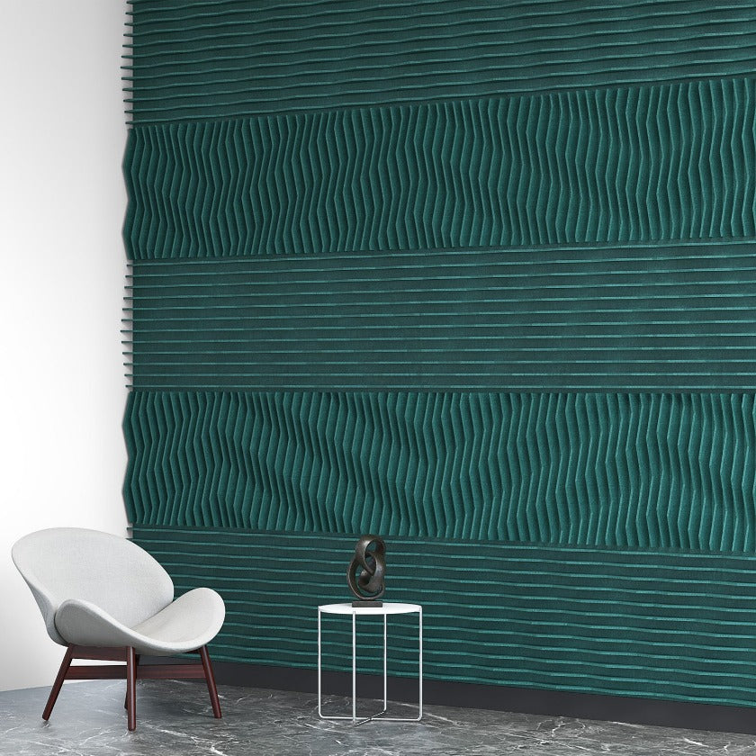 EchoDeco Acoustic Blade Wall Tiles Highly NRC Rate