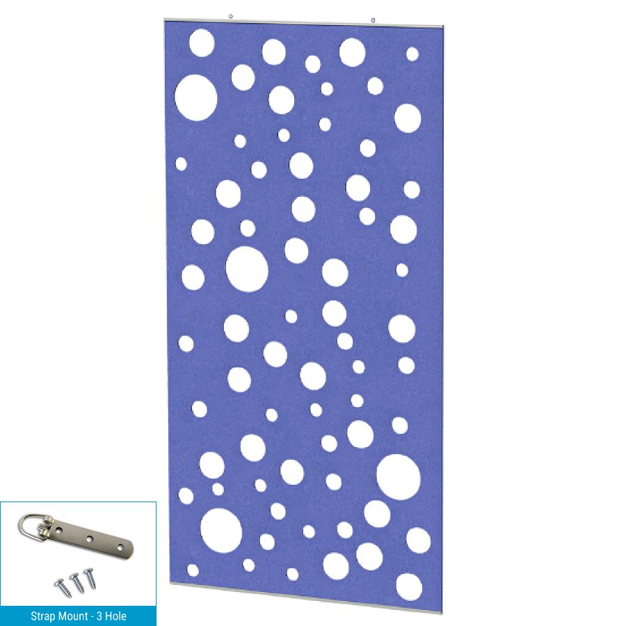 EchoDeco 85% Acoustic Wall Panel Divider  47"W X 47"H