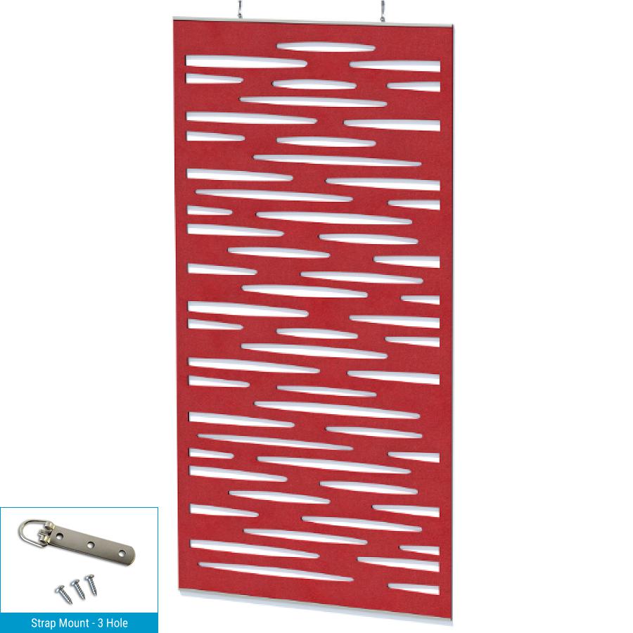 EchoDeco 85% Acoustic Wall Panel Divider  47"W X 47"H