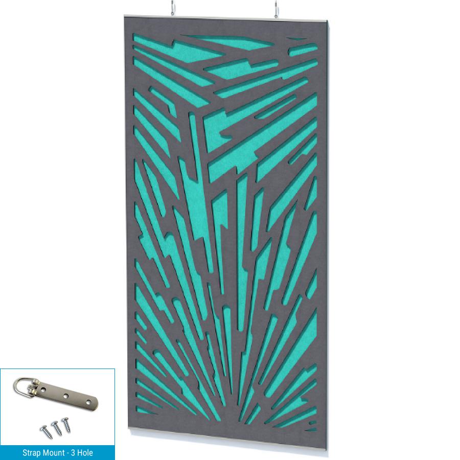 EchoDeco 85% Acoustic Wall Panel Divider  47"W X 47"H