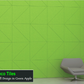 EchoScape Green Apple Acoustic Wall Tiles 23.5"W (Qty. 8 Tiles)
