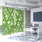 Echodeco 90% Artistic Acoustic Wall Panel Divider 47"w x 94"h
