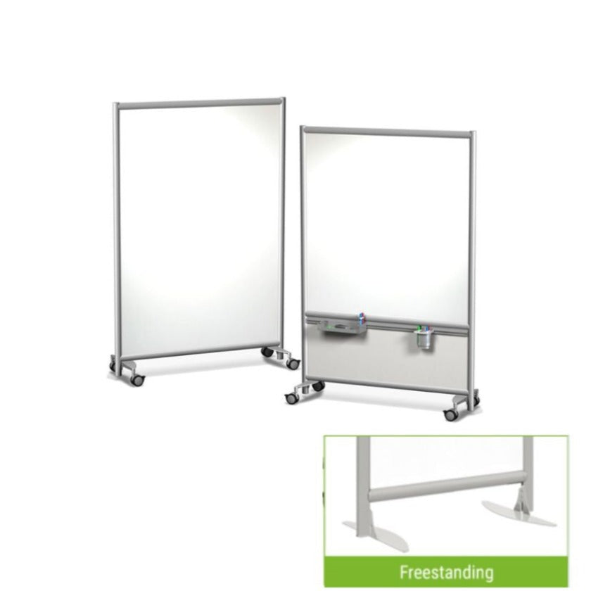 TruBrite Charter Mobile Dry Erase Whiteboard