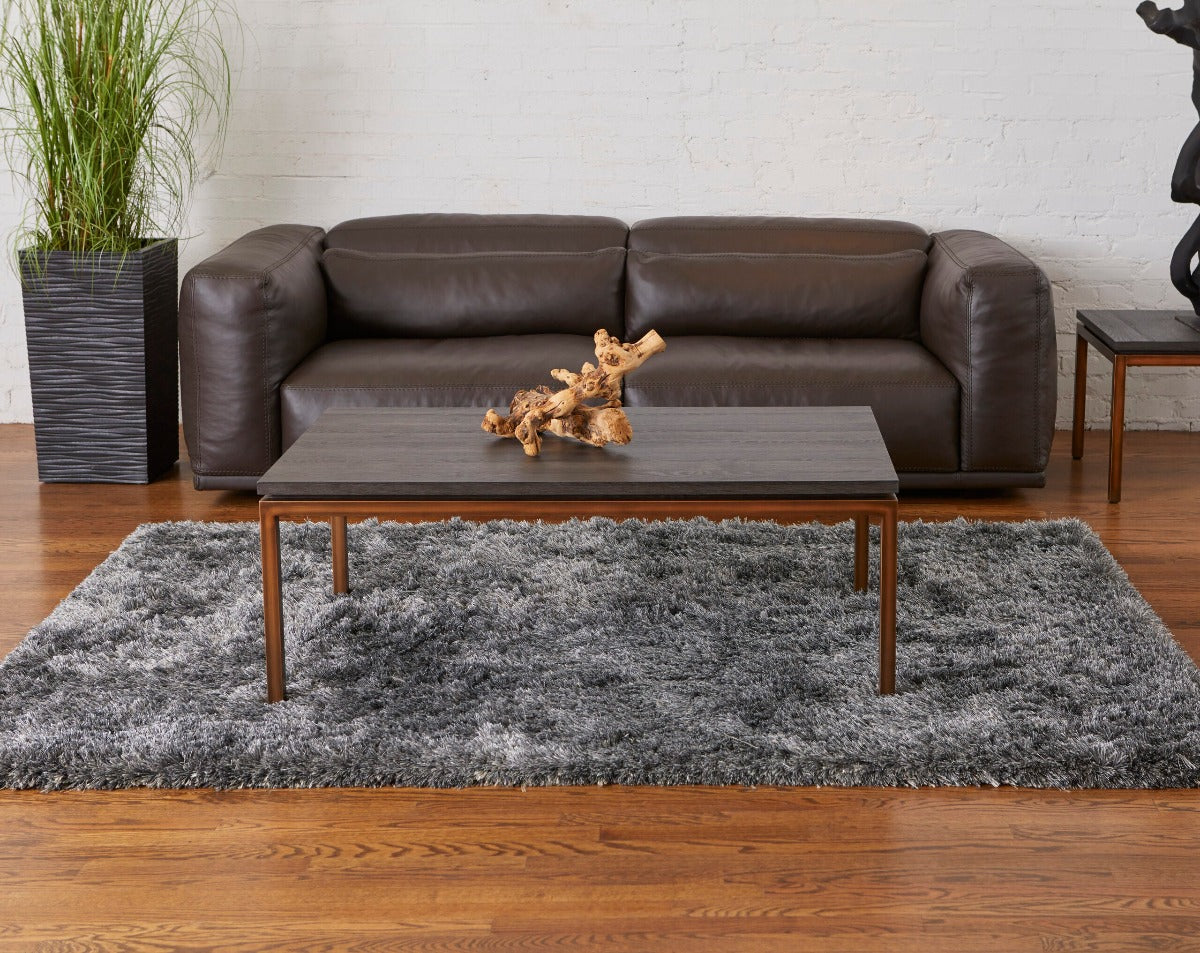 Lucius Coffee Table in Grey Ash 47"