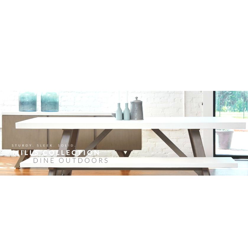 Mills Upholstered Dining Chair Water Resistance and Bench