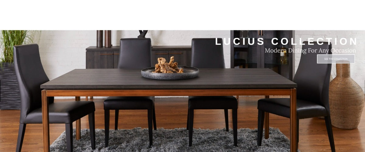 Lucius Coffee Table in Grey Ash 47"