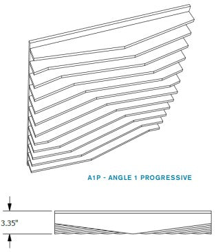 EchoDeco Acoustic Blade Wall Tiles Highly NRC Rate