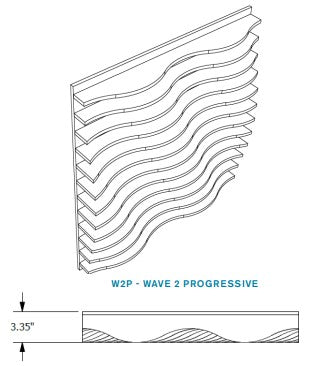 EchoDeco Acoustic Blade Wall Tiles Highly NRC Rate