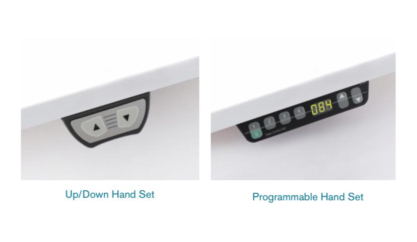 TableUp 3 Legs 90 Degree Programmable Adjustable Desk 66" to 84"W