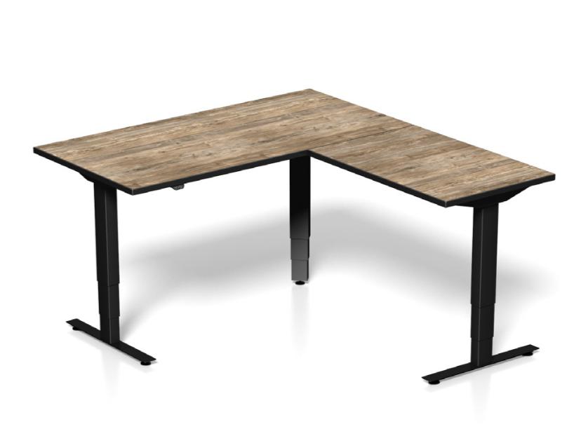 TableUp 90 Degree Programmable Adjustable Desk 66" to 84"W