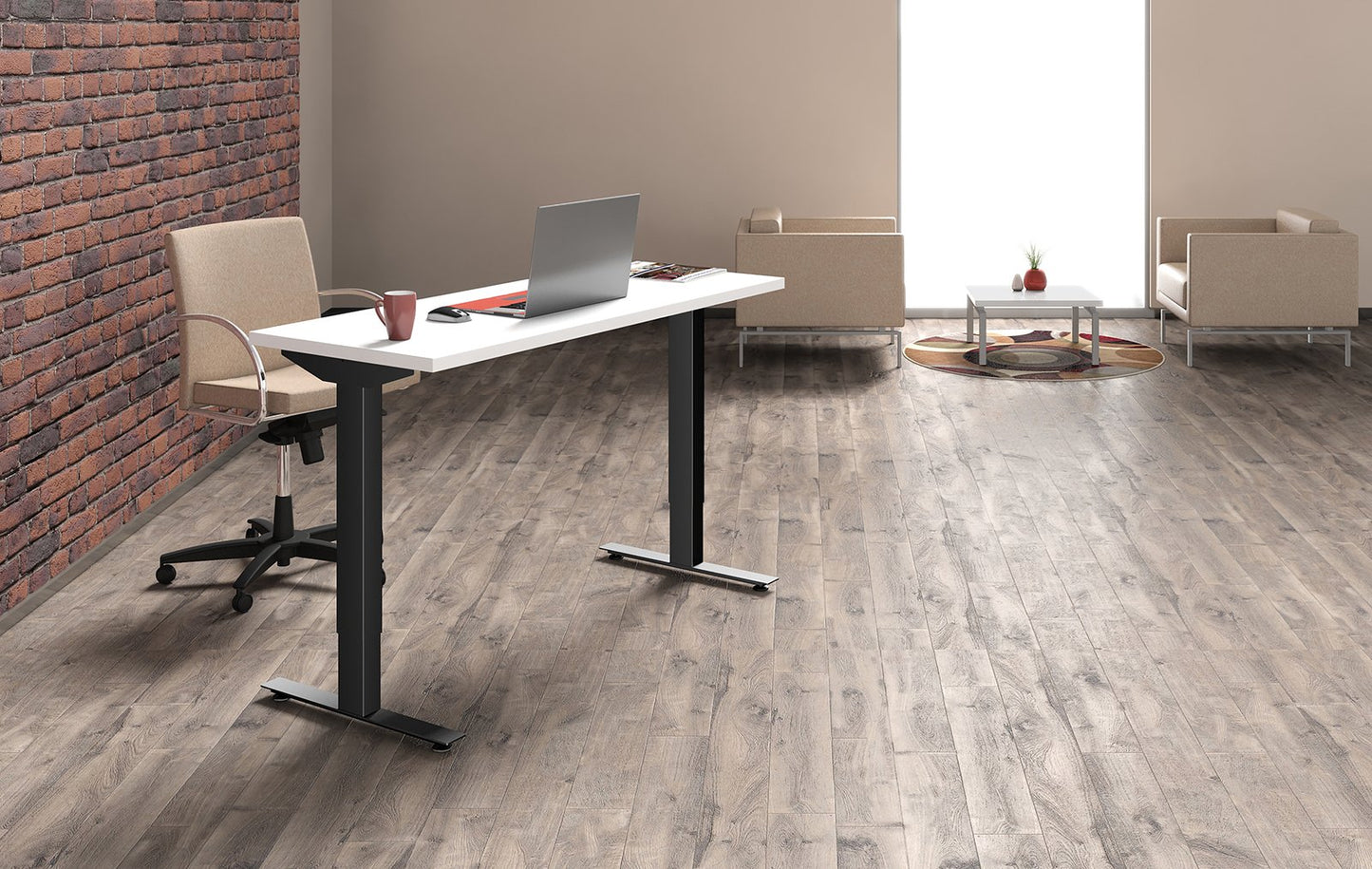TableUp Standing Desk 2 Leg Base Programmable Controller