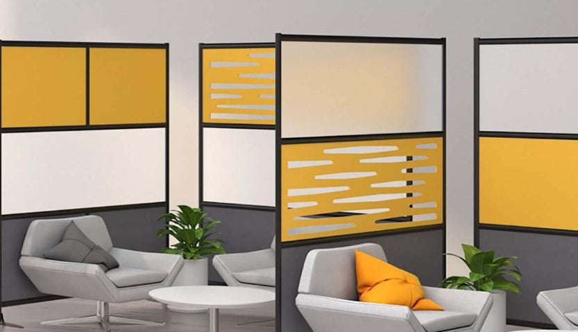 Urban Wall Acoustic Divider 6-Core Panel 78"H