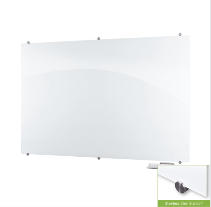 Glass Magnetic Whiteboards Wall Mounted 24"-95"W