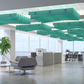 Echodeco Acoustic Ceiling Baffles 3/8" Thickness 72"W x 60"D