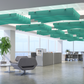 Echodeco Acoustic Ceiling Baffles 3/8" Thickness 48"W x 48"D