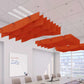 Echodeco Acoustic Ceiling Baffles 3/4" Thick 48"W x 60"D - EGYR Desk