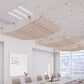 Echodeco Acoustic Ceiling Baffles 3/8" Thickness 72"W x 60"D
