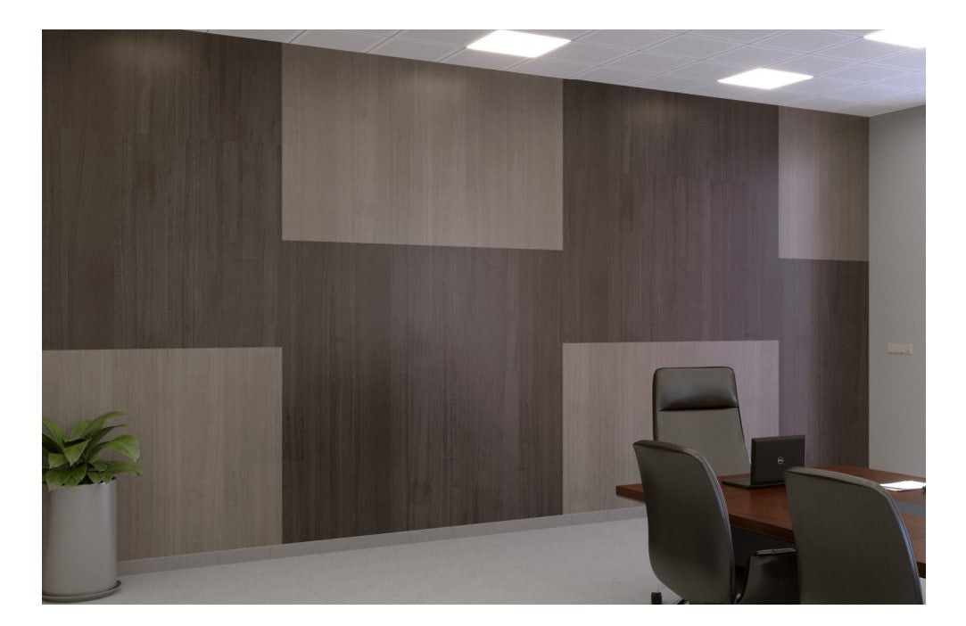 EchoDeco Acoustic Panel Woodgrain Tiles