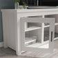 Sheffield Modern Black Wash Finish Sideboard