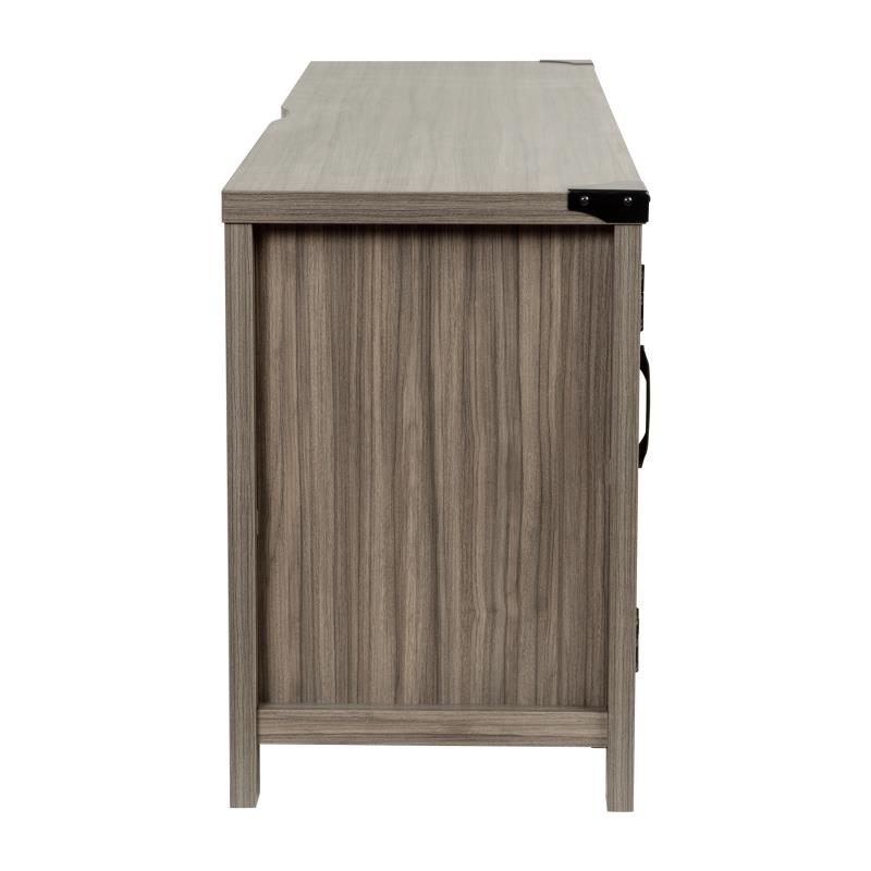 Charlotte Modern Farmhouse Barn Door Sideboard