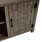 Charlotte Modern Farmhouse Barn Door Sideboard
