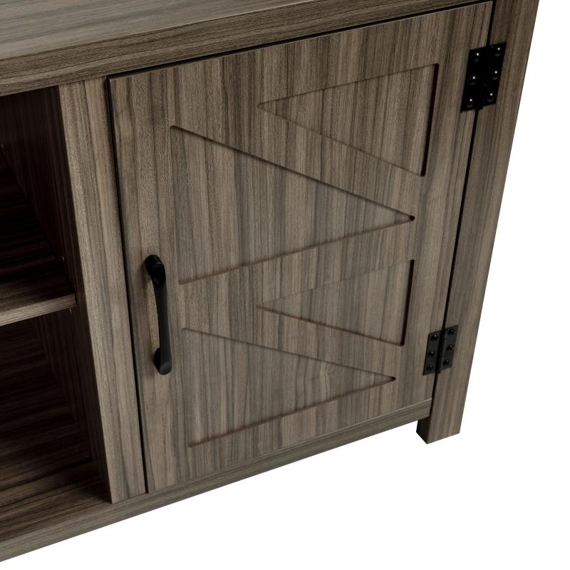 Charlotte Modern Farmhouse Barn Door Sideboard