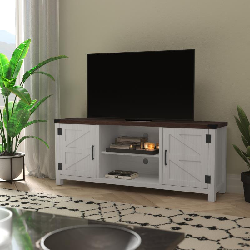 Charlotte Modern Farmhouse Barn Door Sideboard