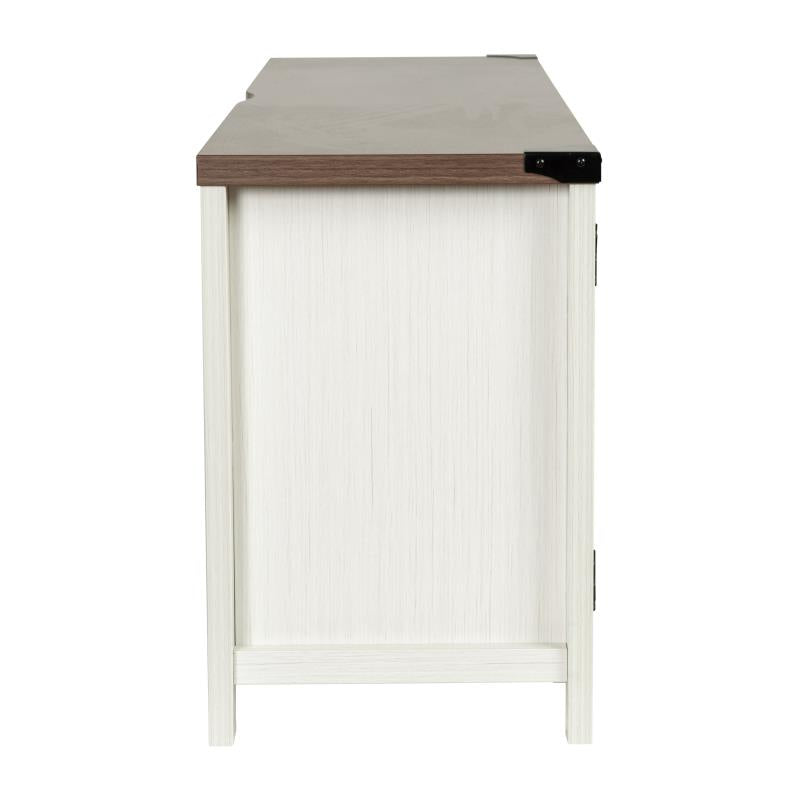 Charlotte Modern Farmhouse Barn Door Sideboard