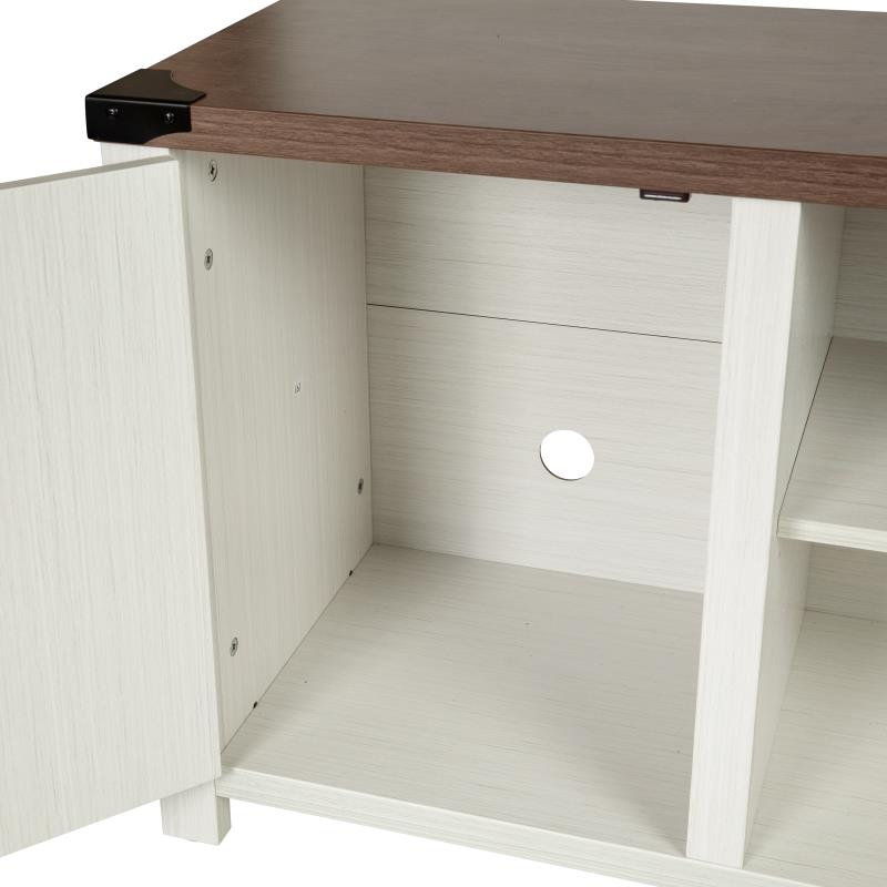 Charlotte Modern Farmhouse Barn Door Sideboard