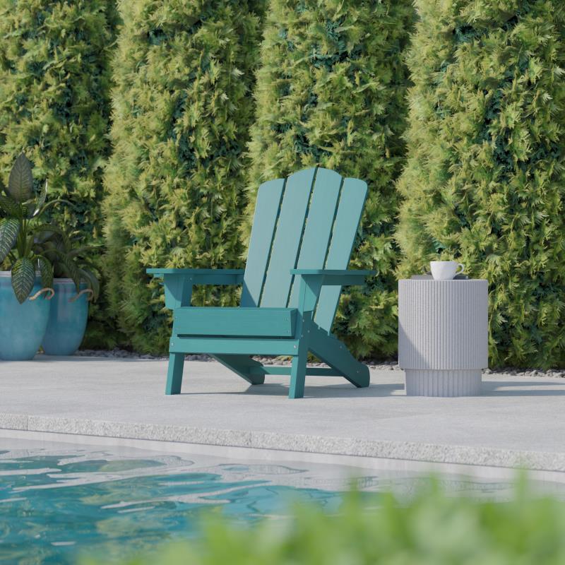 Newport Adirondack Patio Chair with Cupholder