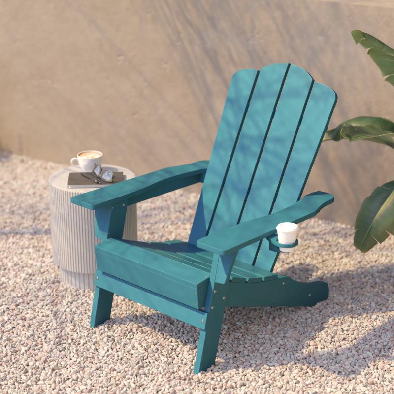 Newport Adirondack Patio Chair with Cupholder