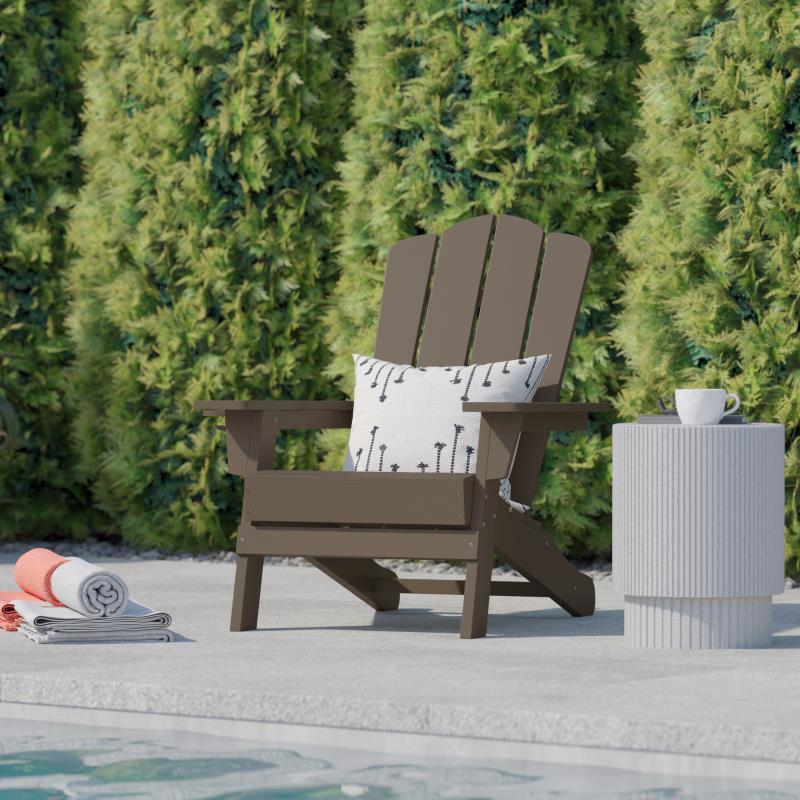 Newport Adirondack Patio Chair with Cupholder