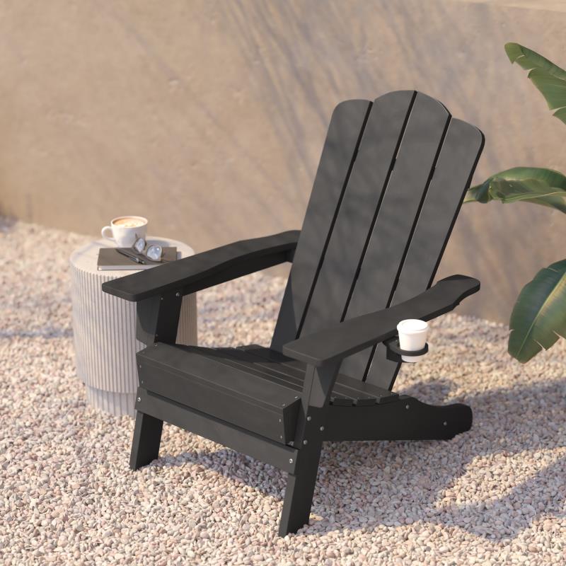 Newport Adirondack Patio Chair with Cupholder