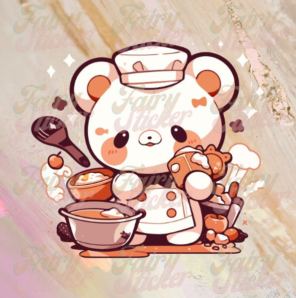 Cute Cooks Decal Sticker Collection