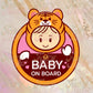 Baby On Board Decal Sticker