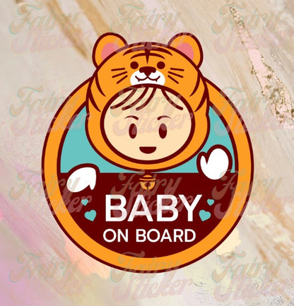 Baby On Board Decal Sticker