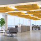 Echodeco Acoustic Ceiling Baffles 3/8" Thickness 72"W x 60"D