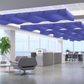 Echodeco Acoustic Ceiling Baffles 3/8" Thickness 60"W x 48"D - egyr desk