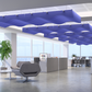 Echodeco Acoustic Ceiling Baffles 3/8" Thickness 72"W x 60"D