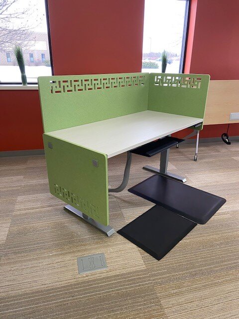 SwitchIt Desk Dividers 90% Sound Absorb with Magnetic Mount