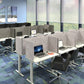 EchoWrap Enclave 90% Acoustic Desk Divider U- Panel
