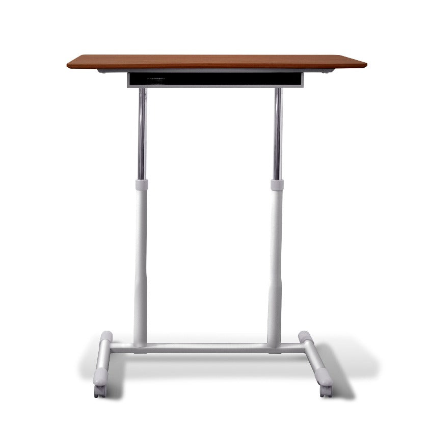 Pneumatic Mobile Adjustable Height Desk with Storage 205